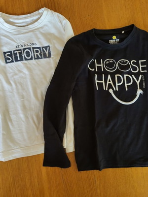 Orchestra long-sleeve shirts used, pack of 2 for boys 7-8 years