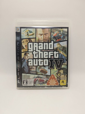 Grand Theft Auto IV PS3 game used, official Sony Japanese version