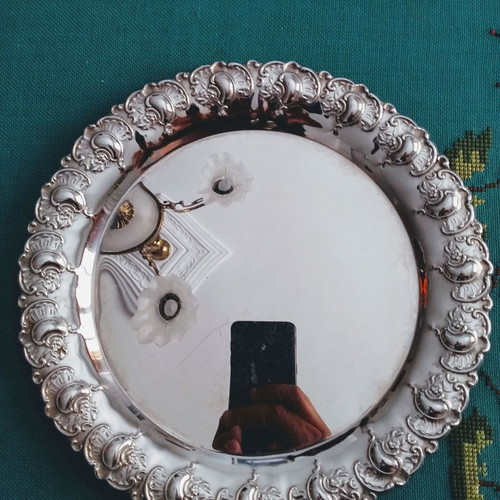 old stainless disc