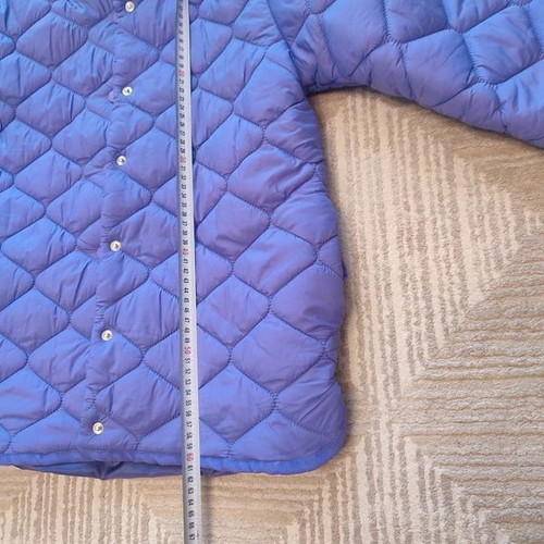LC Wakiki Hooded Quilted Jacket like new, purple, 12-13Y