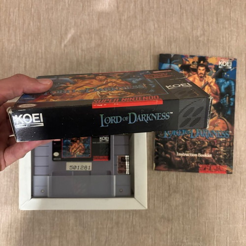 Lord of Darkness Super Nintendo SNES American used complete