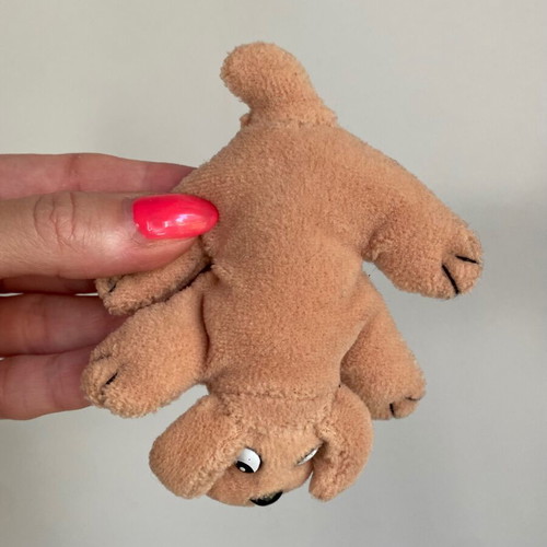 Pound Puppy set of 2 mini plush toys used, different colors