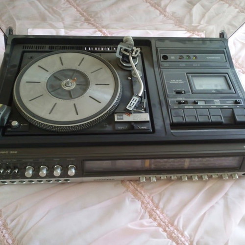 Dual Studio RPC 350 turntable radio cassette player like new