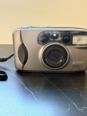 Nikon Zoom 210 AF camera used, retro style