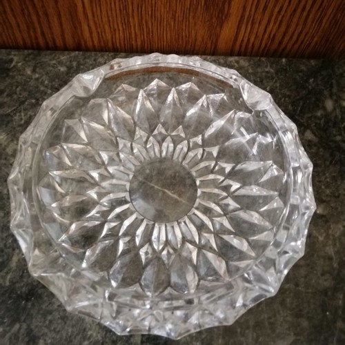 crystal ashtrays