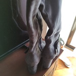 Boots gray size 38 like new
