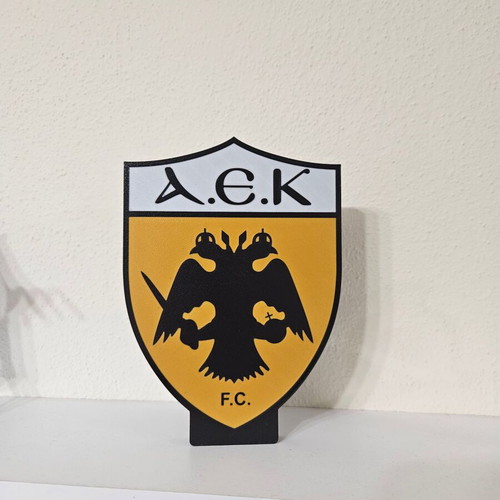 AEK F.C. tabletop badge new collectible