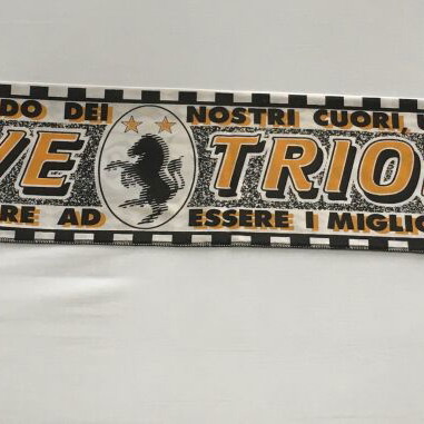 Juventus scarf collectible new, double-sided
