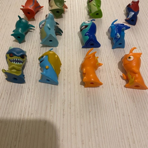Slugterra Jakks figures used, set of 12 authentic