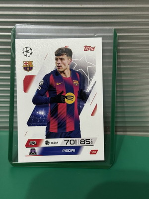 Pedri Topps 25/26 Barcelona card new