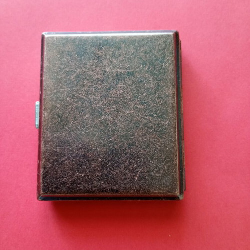 Coney Vintage German Metal Cigarette Case used