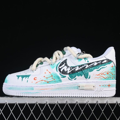 Nike Air Force 1 Aquarius handmade sports shoes new