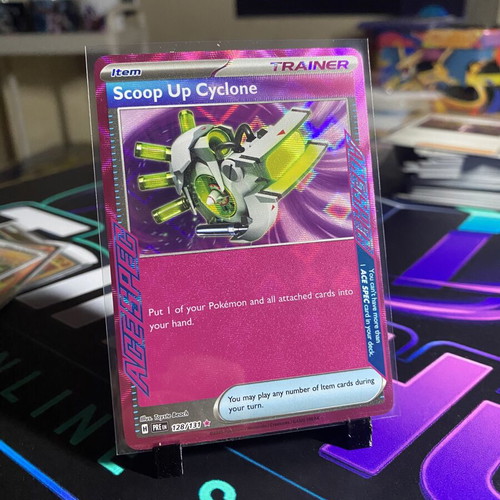 Scoop Up Cyclone Pokemon Card like new