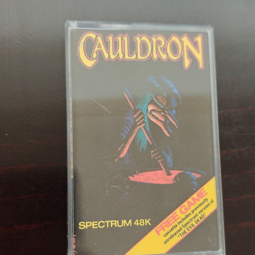 Cauldron ZX Spectrum game like new, action