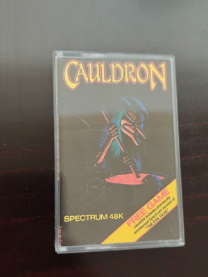 Cauldron ZX Spectrum game like new, action