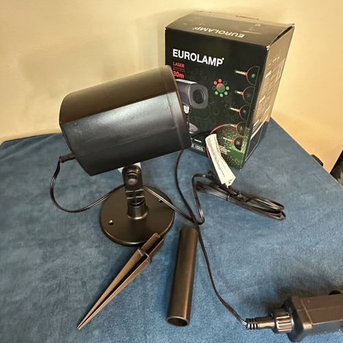 Eurolamp Laser Projector IP44 Red Green New with Box