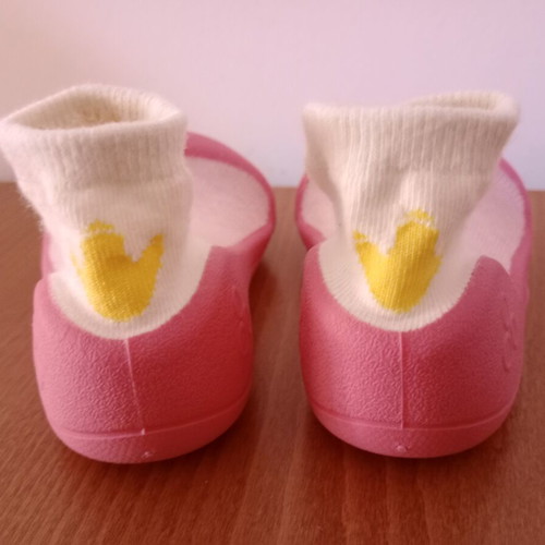 Attipas winter slippers for girls size 22 pink multicolor new