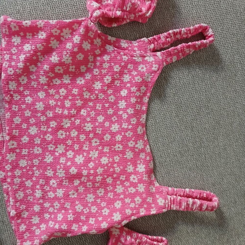 Miss Ebita girls' set like new, pink