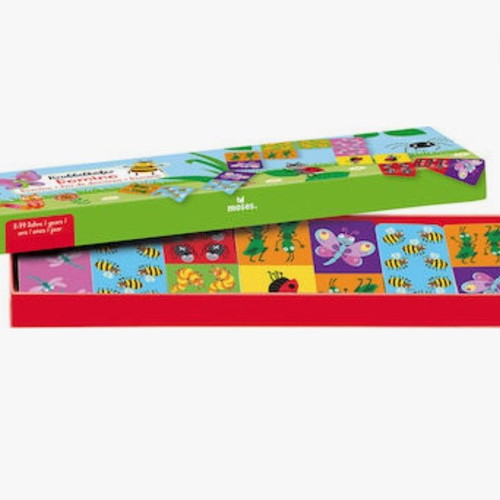 Board game domino insects of the field new, paper