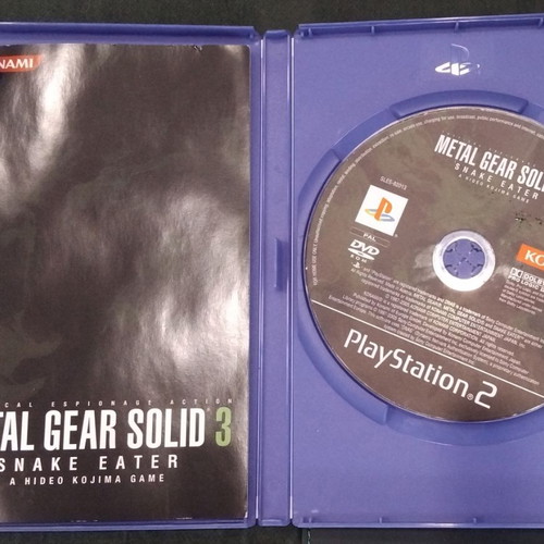 Metal Gear Solid 3 Snake Eater PS2 used, action game