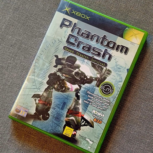Phantom Crash Xbox game used, complete