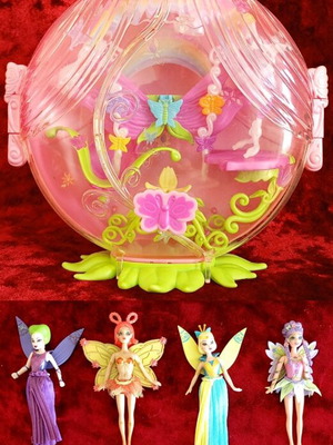 Barbie Fairytopia Elina's Dorm Room 2006 like new collectible set