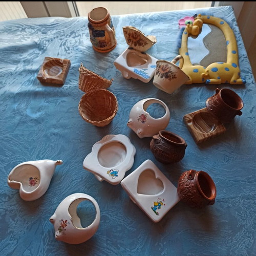 Decorations like new, set of 17 pieces