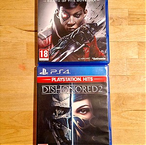 Dishonored 2 & Dishonored Death of the Outsider (PS4)