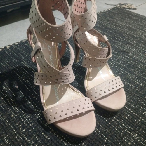 Jessica Simpson sandals like new, beige, size 37.5