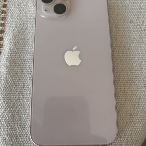 iPhone 13 used, 128GB, pink, 74% battery