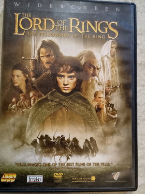 Lord of the Rings The Fellowship of the Ring DVD σαν καινούργιο