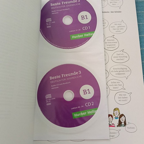 Beste Freunde 3 B1 German coursebook and workbook like new