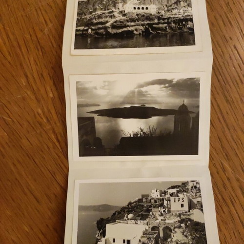 Santorini Thira accordion with 10 selected views used