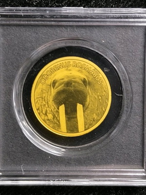 1/1000oz Commemorative Gold Coin .999 New with Certificate