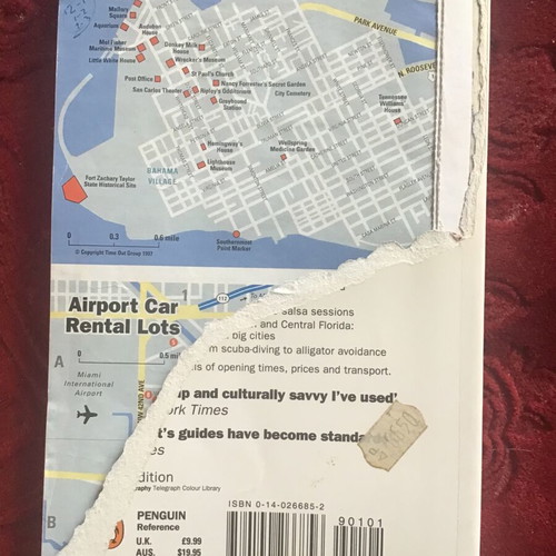 Orlando and Miami guide used, pack