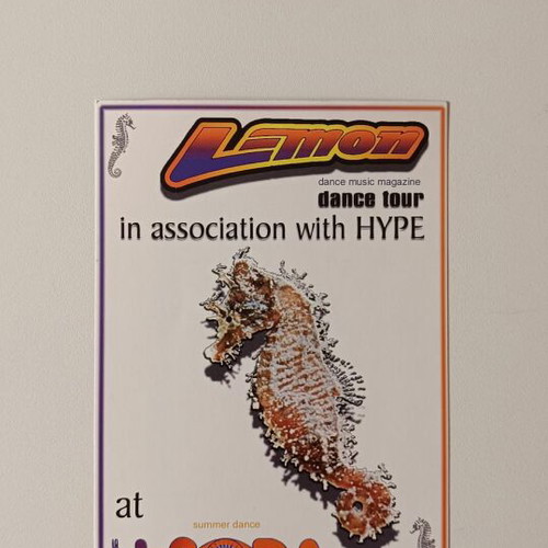 Flyer Summer Dance Tour Lemon Dance Tour at Plus Soda like new