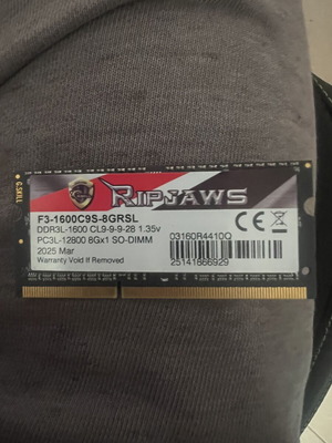 DDR3 Gskill RAM για λάπτοπ σαν καινούργιο
