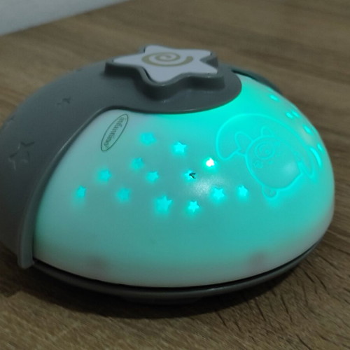 Infantino Rotating Baby Projector Lamp used with Star Projection and Sounds