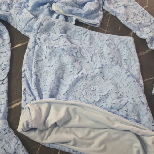 Set like new, blue