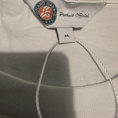 Roland Garros Signature Women's T-Shirt new, size M, white