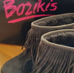 Bozikis ankle boots like new, gray, size 37