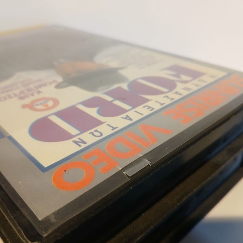 Ford The Man and the Machine VHS tapes used, 2 pieces, subtitled