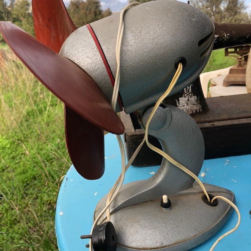 Cast iron fan USSR 1950s