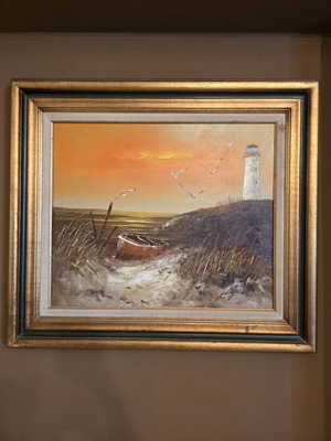 Oil painting like new, 83x70 cm