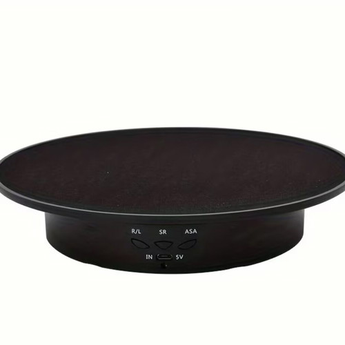 Rotating Display Disc Tray 20cm with Velvet Used, Rechargeable USB-C