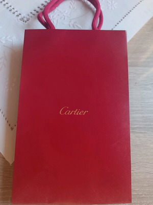 Cartier luxury shopping bag σαν καινούργιο, αυθεντική συσκευασία