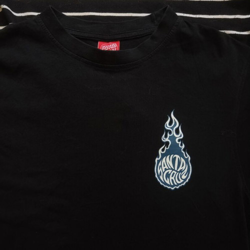 Santa Cruz T-shirt size S like brand new, black