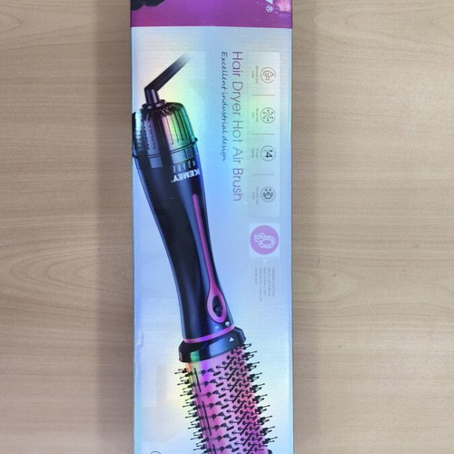 Rotating Hair Dryer Brush new, automatic curls