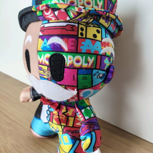 Mr. Monopoly doll used, collectible Hasbro 2022