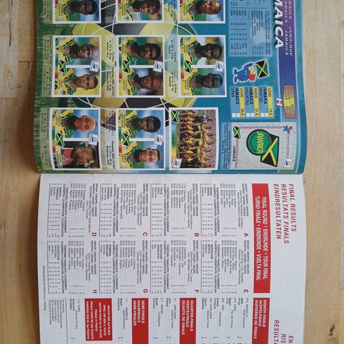 Panini France 1998 Official Reprint Album like new